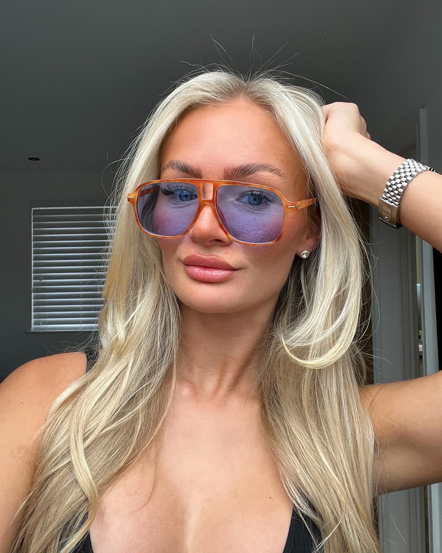 Casablanca Blue Aviators