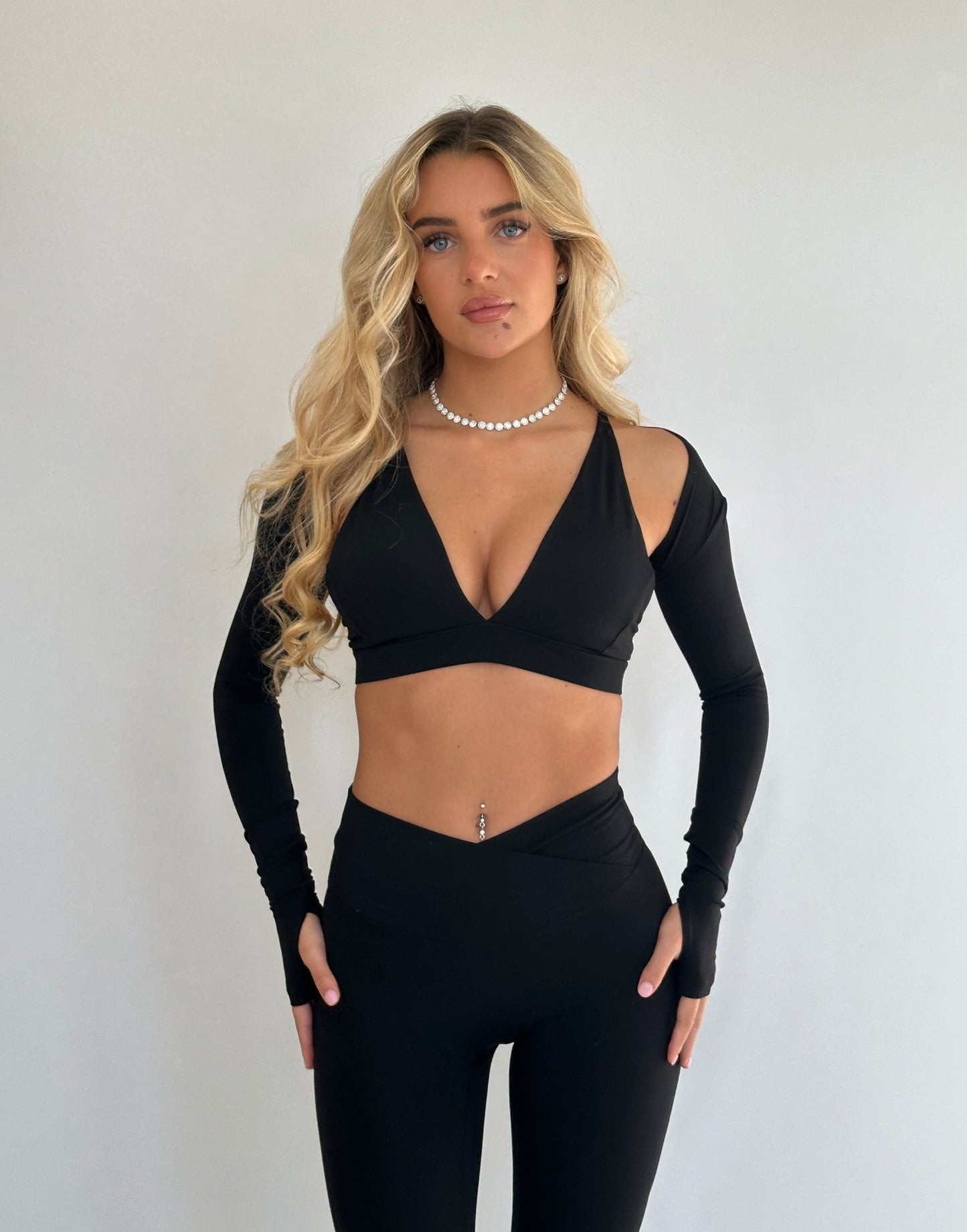 Top & Bolero - Black